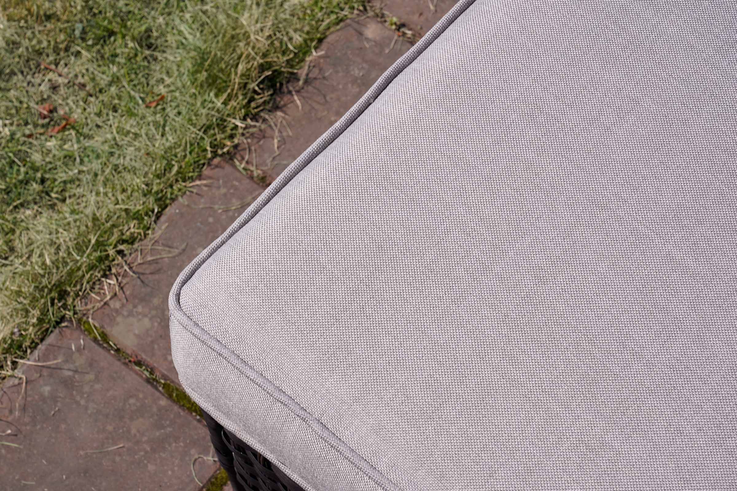 6" Cushions of 6-Piece_Outdoor_Wicker_Swivel_Chairs_Conversation_Set.#color_gray