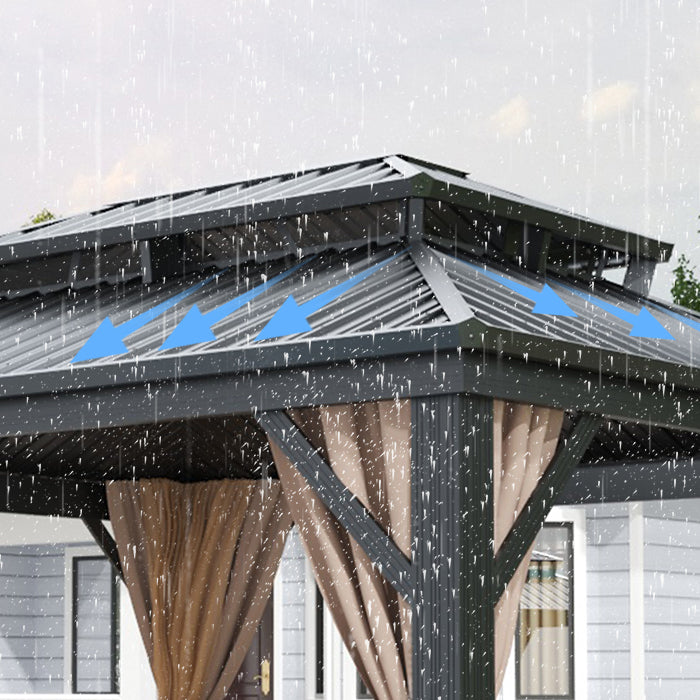 alt="Upgranded Waterproof gazebo"