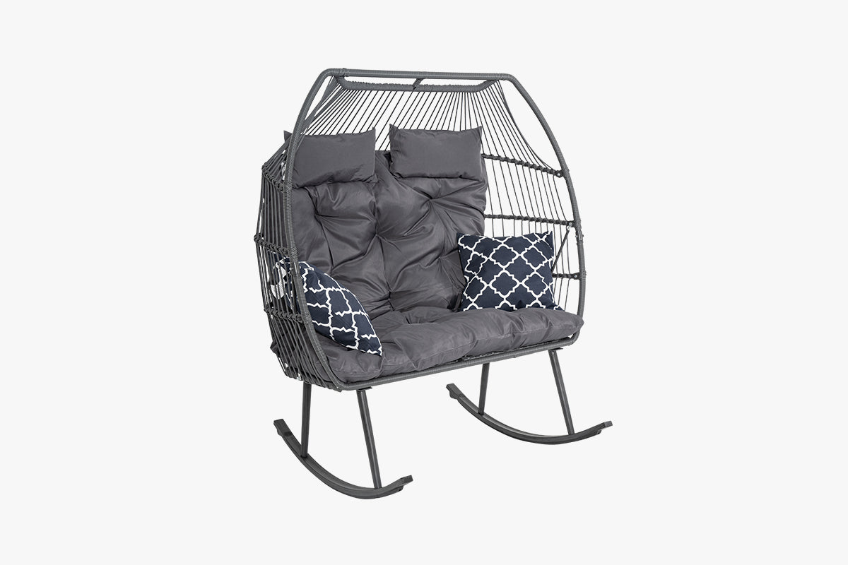 Rocking Double Egg Chair - Thumbnail 2
