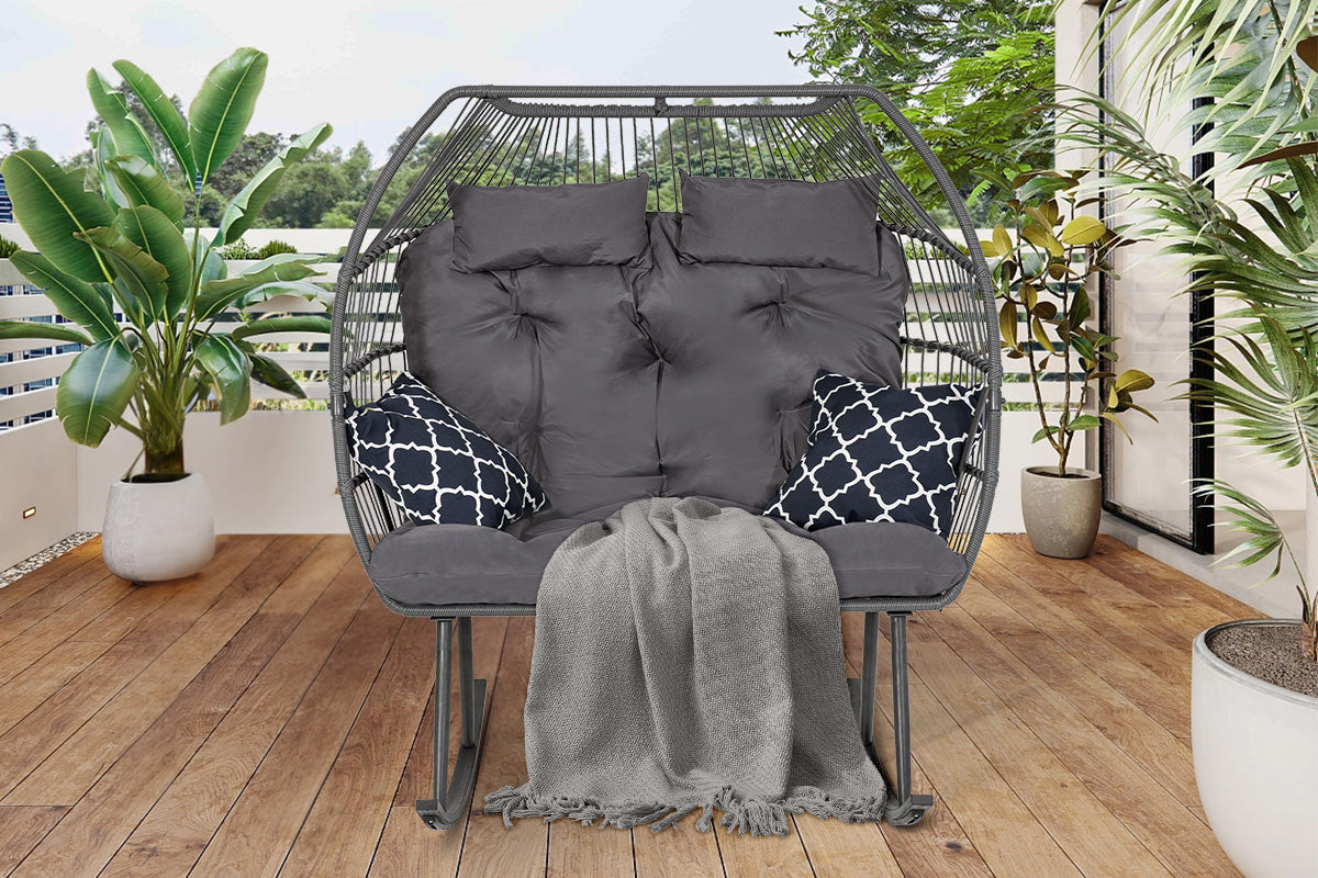 Rocking Double Egg Chair