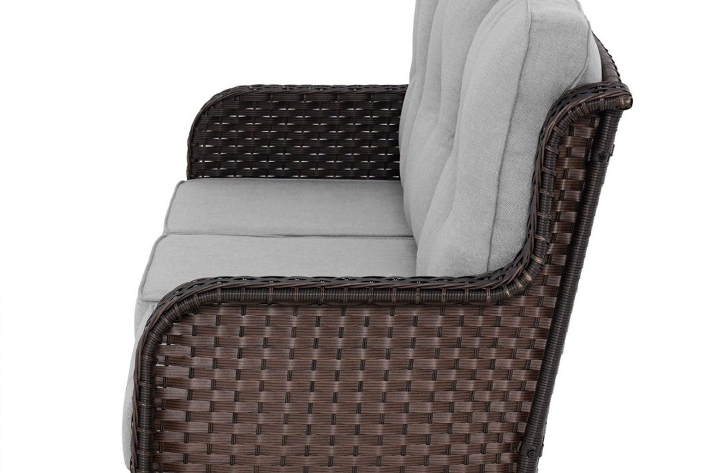 Wider Armrests of 3-Seat_Patio_Wicker_Sofa.#color_gray