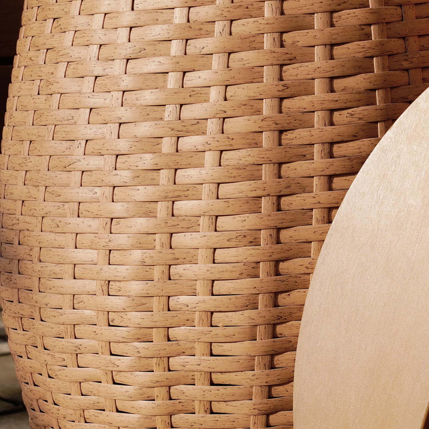 Rattan End Table for Patio